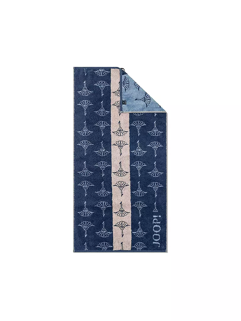 JOOP Handtuch 50x100cm DIVIDED CORNFLOWER Aqua dunkelblau