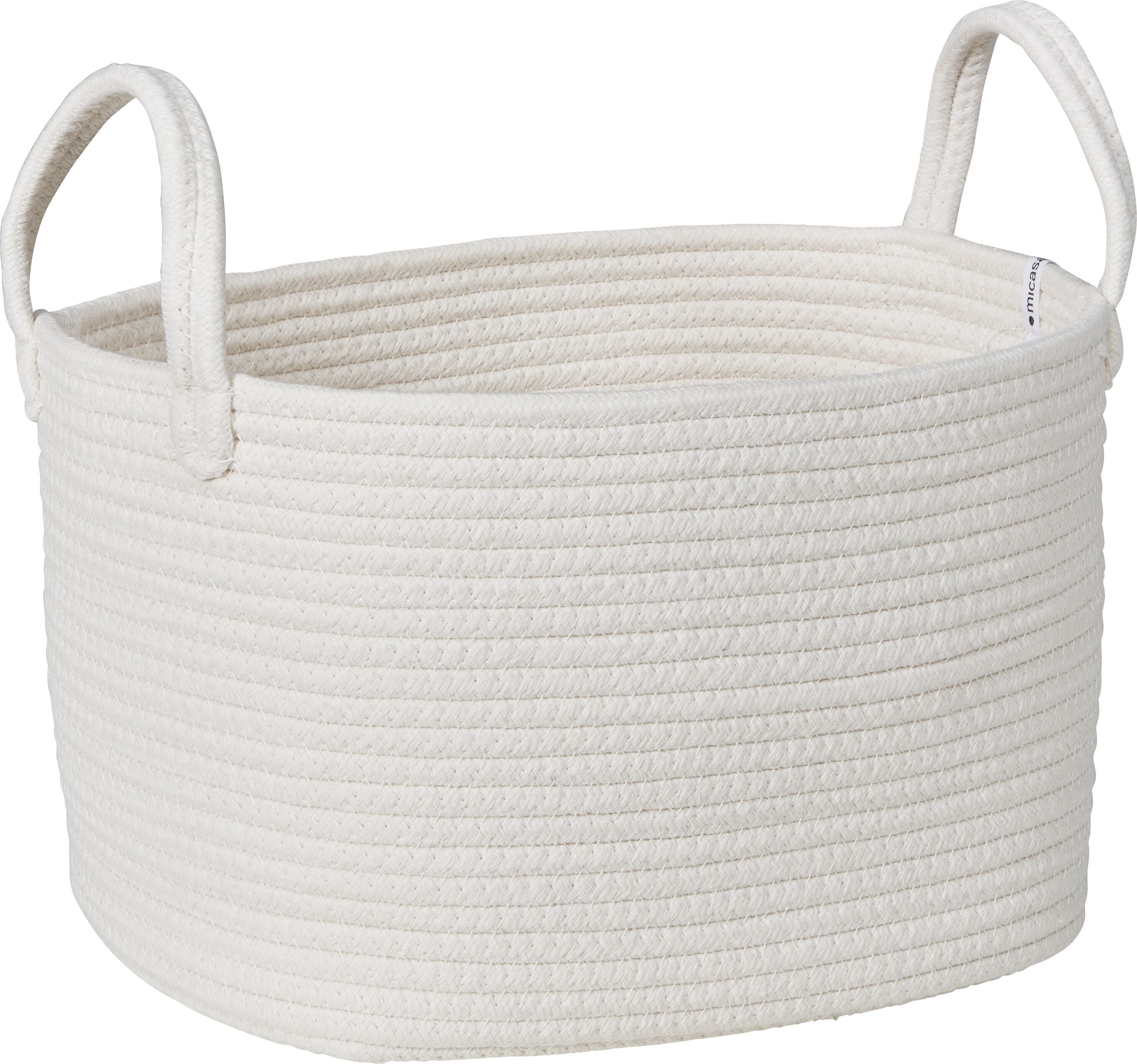 CLEA Korb - Weiss / B: 30.0 cm x T: 36.0 cm x H: 24.0 cm