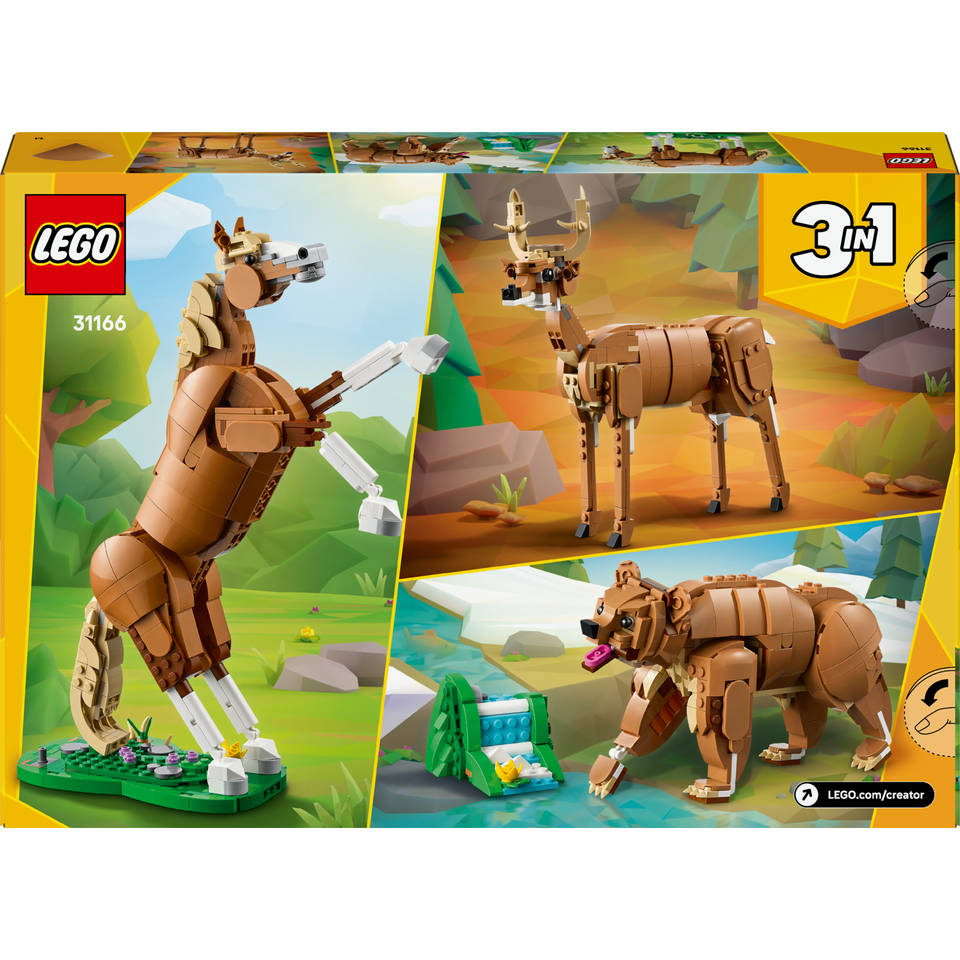 LEGO Creator 3-in-1 prachtig paard 31166