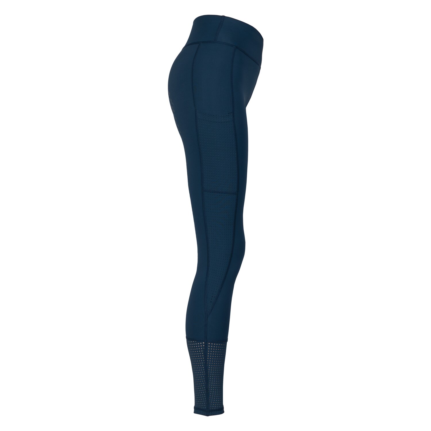 black forest Grip-Vollbesatz-Reitleggings mit Mesh - navy