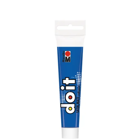 Marabu DO IT craft paint, Mittelblau 052, 36 ml