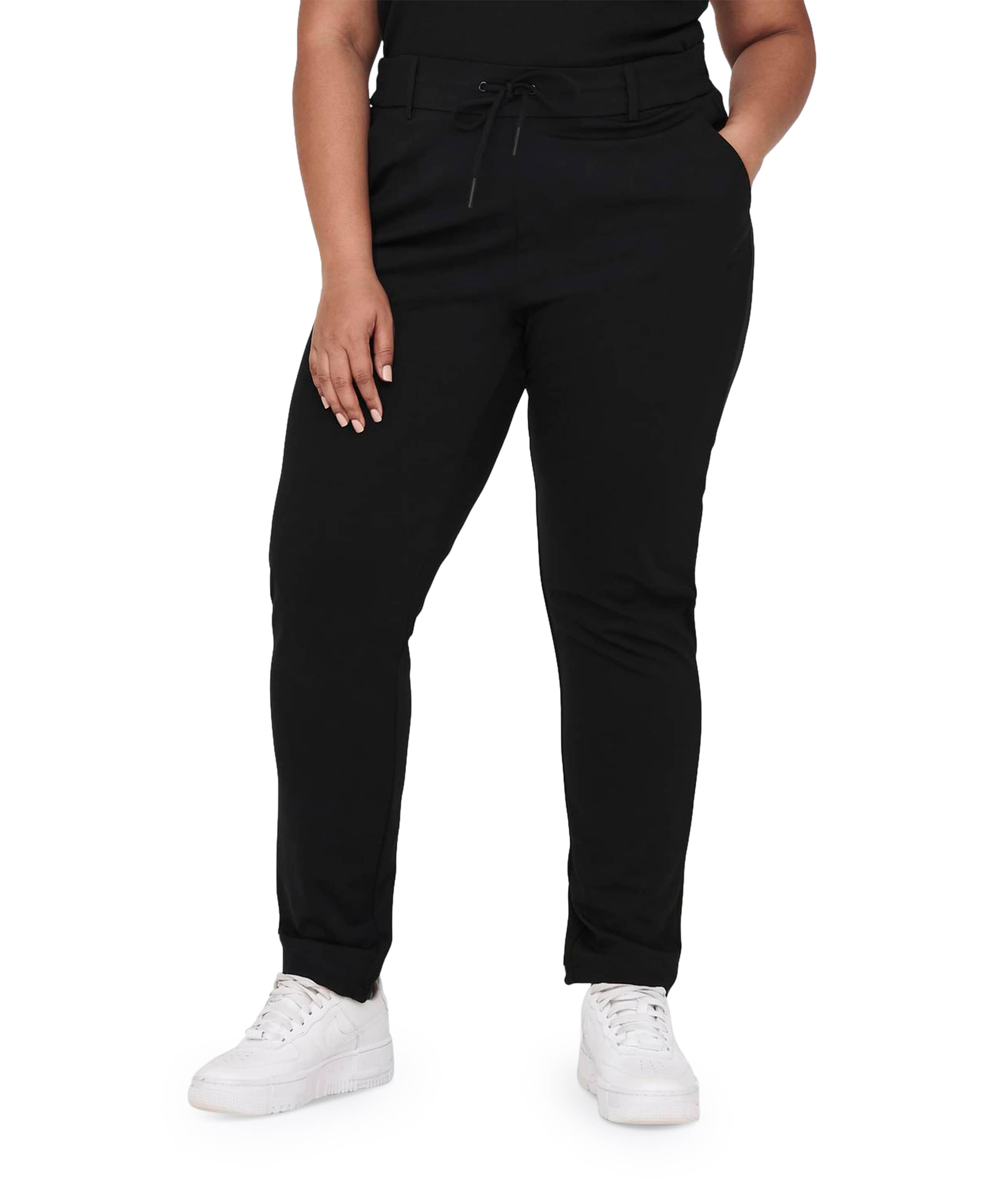 Only Carmakoma CARGOLDTRASH  CLASSIC NOOS broek zwart