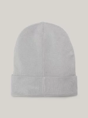 Gorro de tricô com logotipo