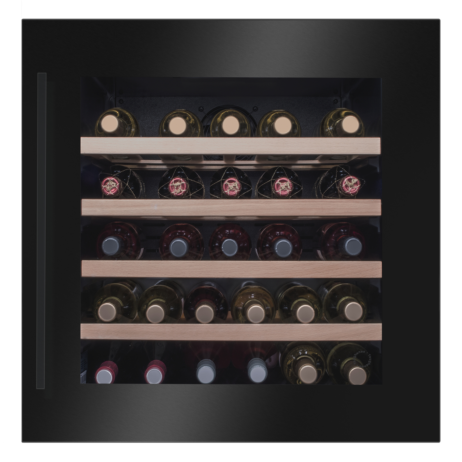 AMICA Einbau-Weintemperierschrank WK 341 210 S - schwarz - G