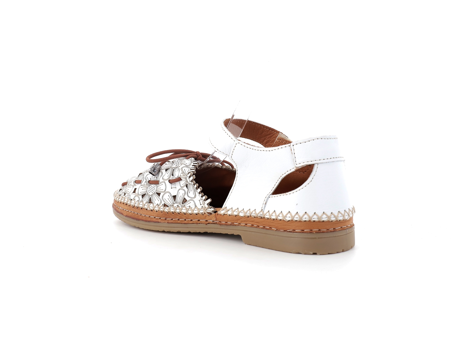 Madory-MARLY Cuir Blanc