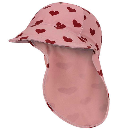 Konges Sløjd Bademütze - UV50+ - Manuca Frill - Amour Pink