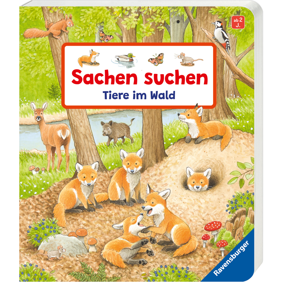 Ravensburger Sachen suchen: Tiere im Wald