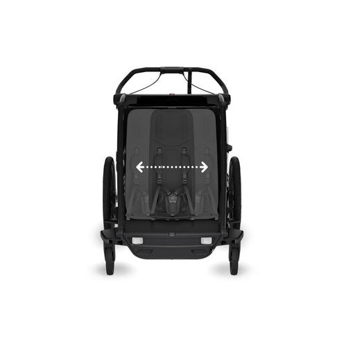 Poussette Remorque-Vélo Chariot Sport 2 Double Black - THULE