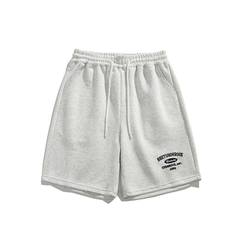 ROOSE - Mid Rise Lettering Shorts