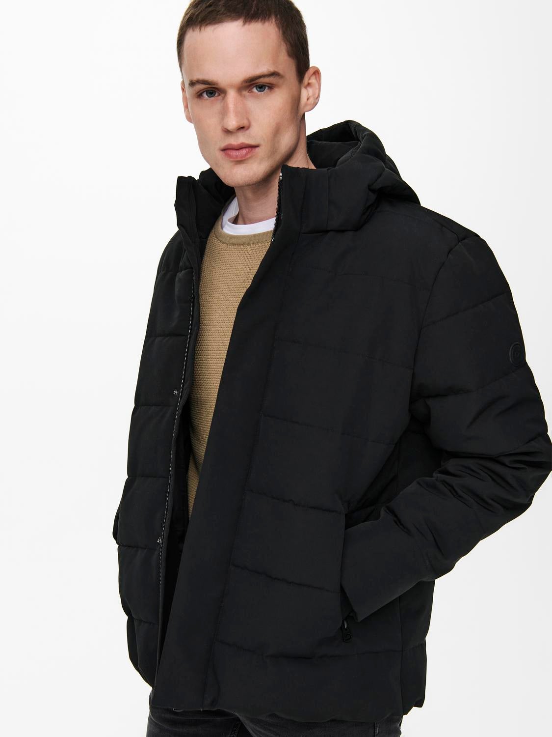 ONSCAYSON Daunenjacke Black