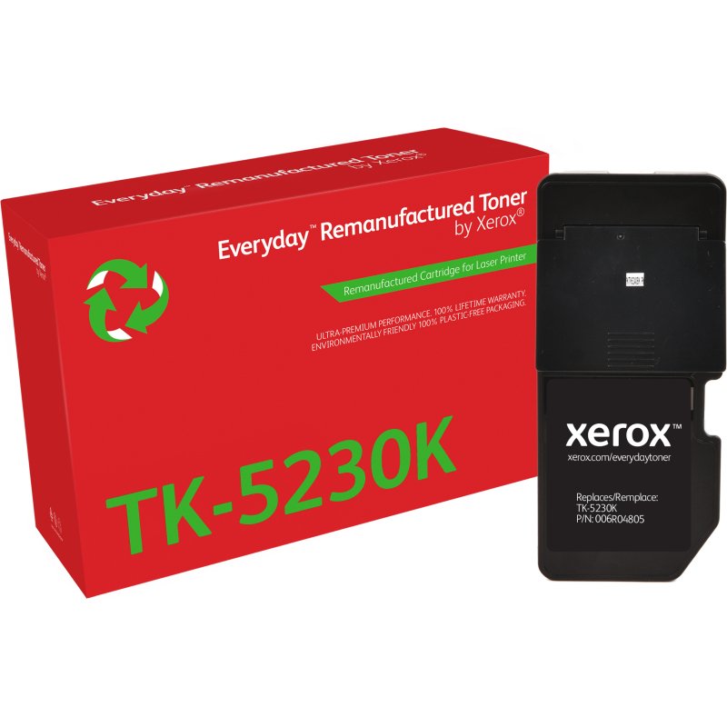 Toner remanufacturé Noir Everyday™ de Xerox compatible avec Kyocera TK-5230K, Capacité standard