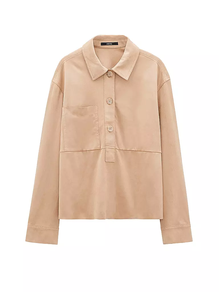 SOMEDAY Overshirt ZELURA camel