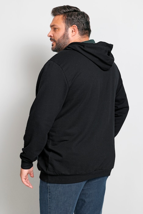 Boston Park Hoodie, Bauchfit, Kapuze, bis 80/82