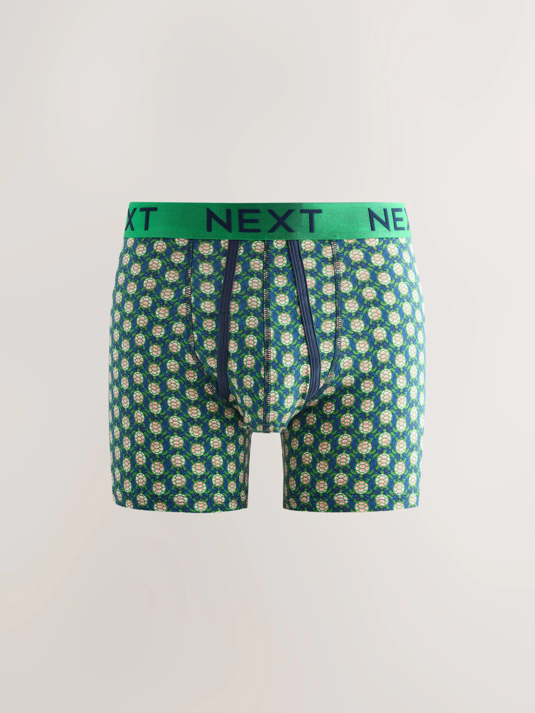 Navy Sealife Geo - Animal - 4 Boxershorts zonder plooi