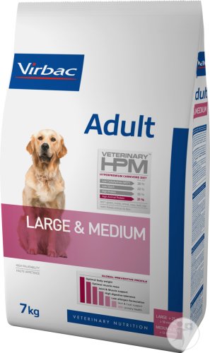 Virbac Veterinary HPM Adult Large & Medium Dog 7kg