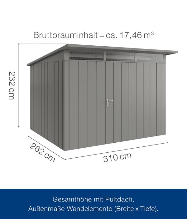 Hörmann Metallgerätehaus Juno JPD13 M-Sk