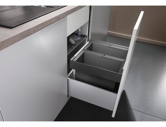 BLANCO - Poubelle Flexon II 50/2, 2 sceaux, 521469