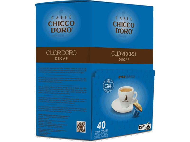Chicco d'Oro Kaffeekapseln Caffitaly System Cuor d'Oro deca Kaffeegenuss mit dem Caffitaly System