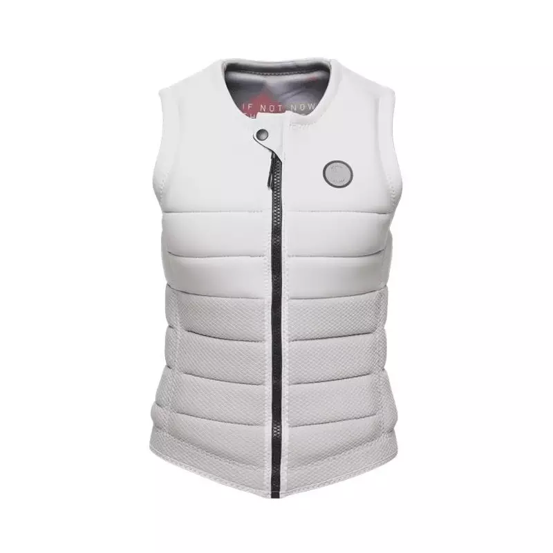 Gilet impact femme MYSTIC Baloo Frontzip Wake Off White