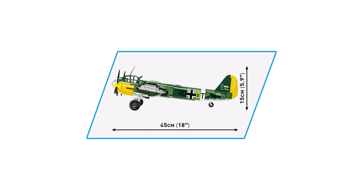 COBIHistorical Collection - Junkers Ju 88 Constructiespeelgoed  (Schaal 1:32)