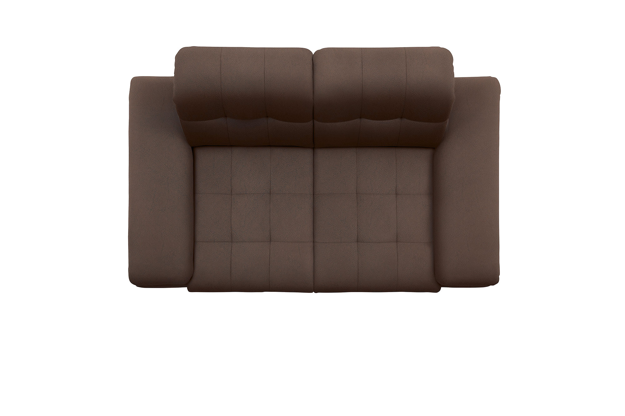 polsterpower 2,5-Sitzer-Sofa - Saddle nougat - Basismodell