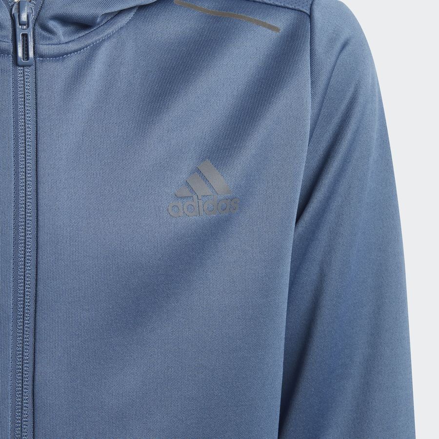 adidas Sweat à Capuche Aeroready HIIT Full Zip - Bleu Enfant