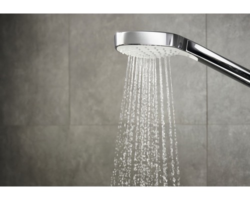 hansgrohe Croma Select E Vario handdouche 26812400 11x11 cm chroom/wit