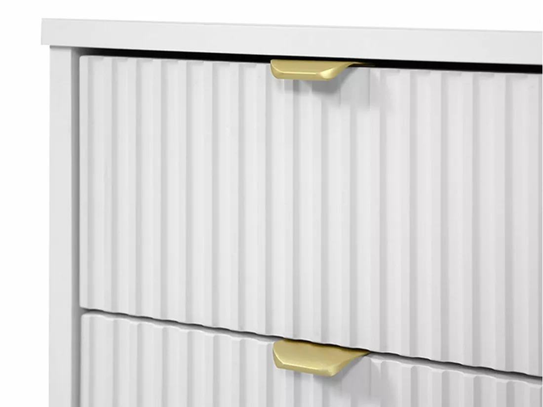 Bureau Comfivo Larmire 110, Avec tiroirs, 76x154x55cm, Blanc