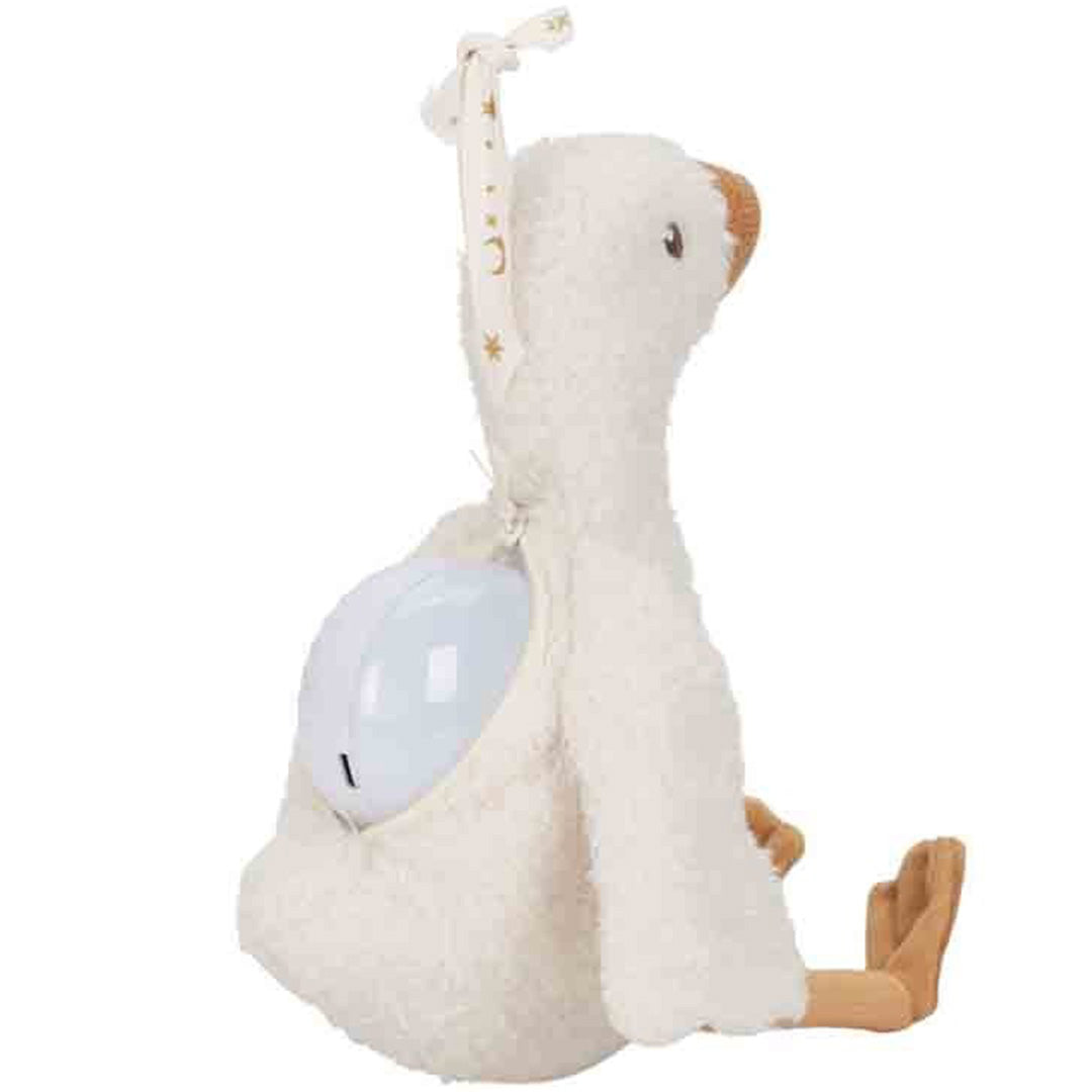 little dutch knuffelgans met licht en geluid