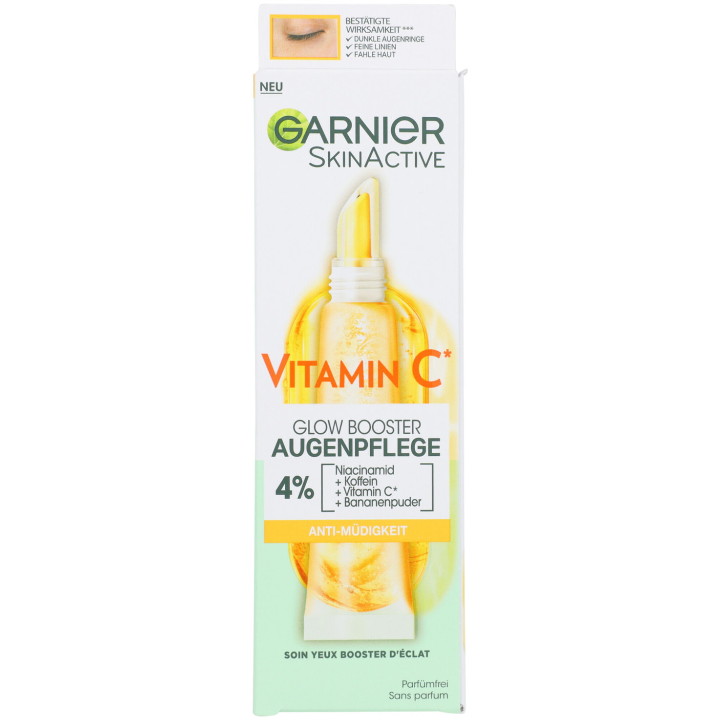 Garnier SkinActive Vitamin C Glow Booster Anti-Müdigkeits Augencreme