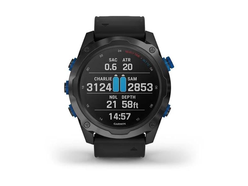 GARMIN GPS-Sportuhr Descent Mk2i Tauchcomputer und Multisport-Smartwatch