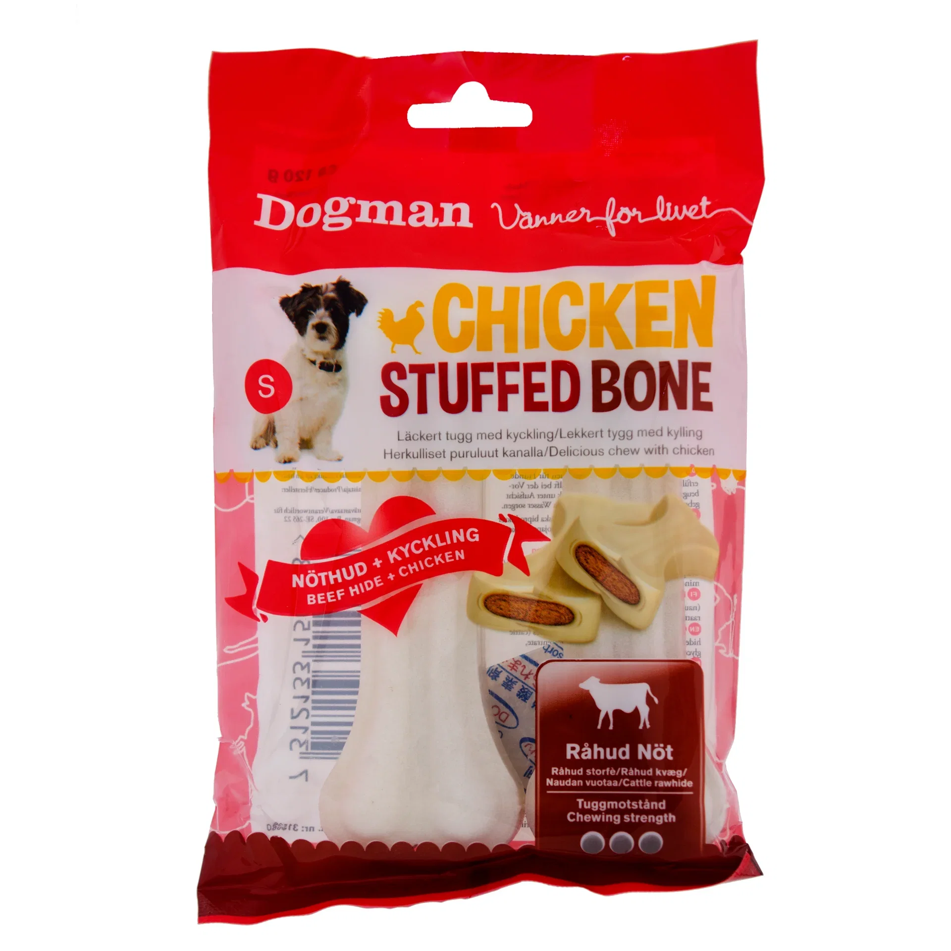 Dogman Chicken Stuffed Bone tyggebein