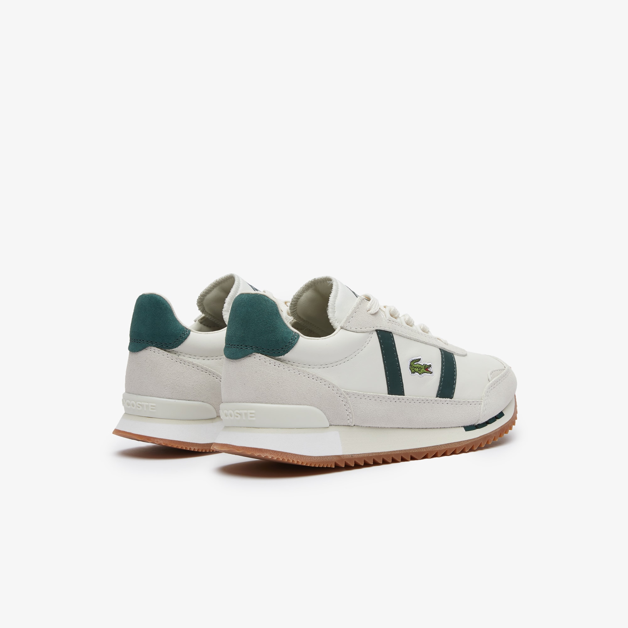 Sneakers Partner Retro femme en cuir Sneakers - Blanc - Lacoste - Femme