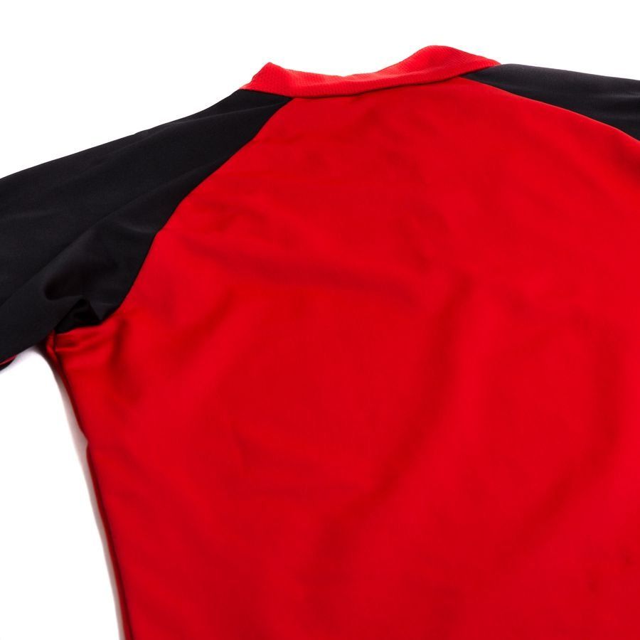 PUMA Maillot d'Entraînement teamLIGA Fermeture Éclair 1/4 - Rouge/Noir