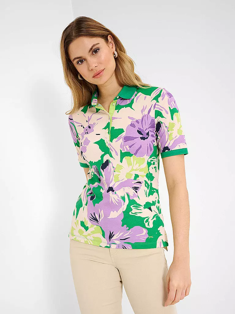 BRAX Poloshirt CLEO grün