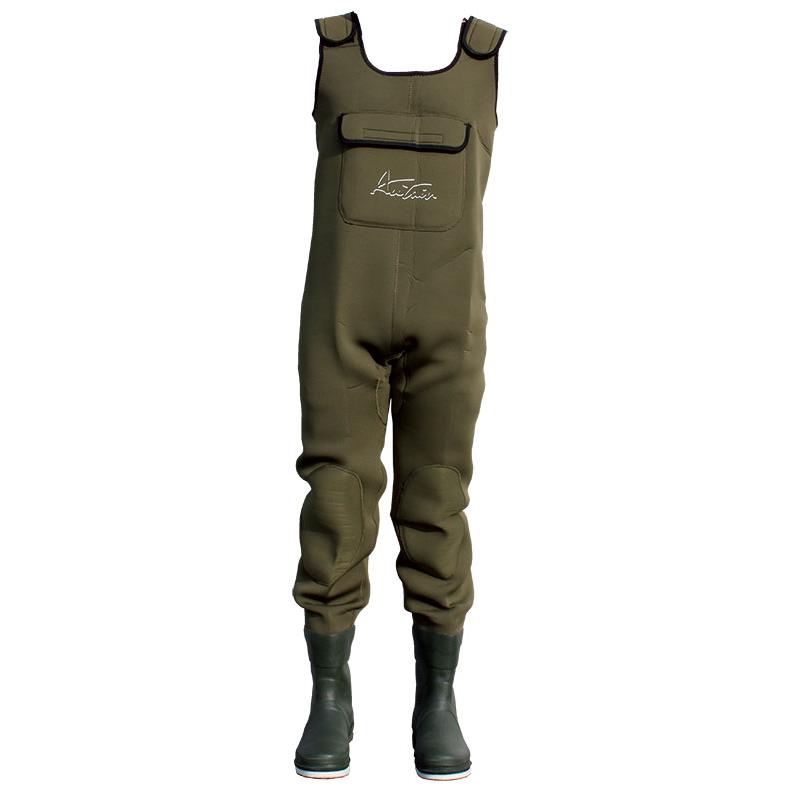 Waders Neoprene Autain - Demi Semelles Feutre