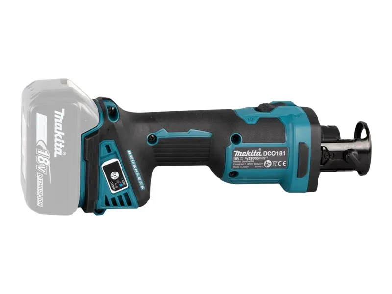 Makita DCO181 - Gipsvægskærer - ledningfri 6.35 mm - intet batteri - 18 V - SOLO
