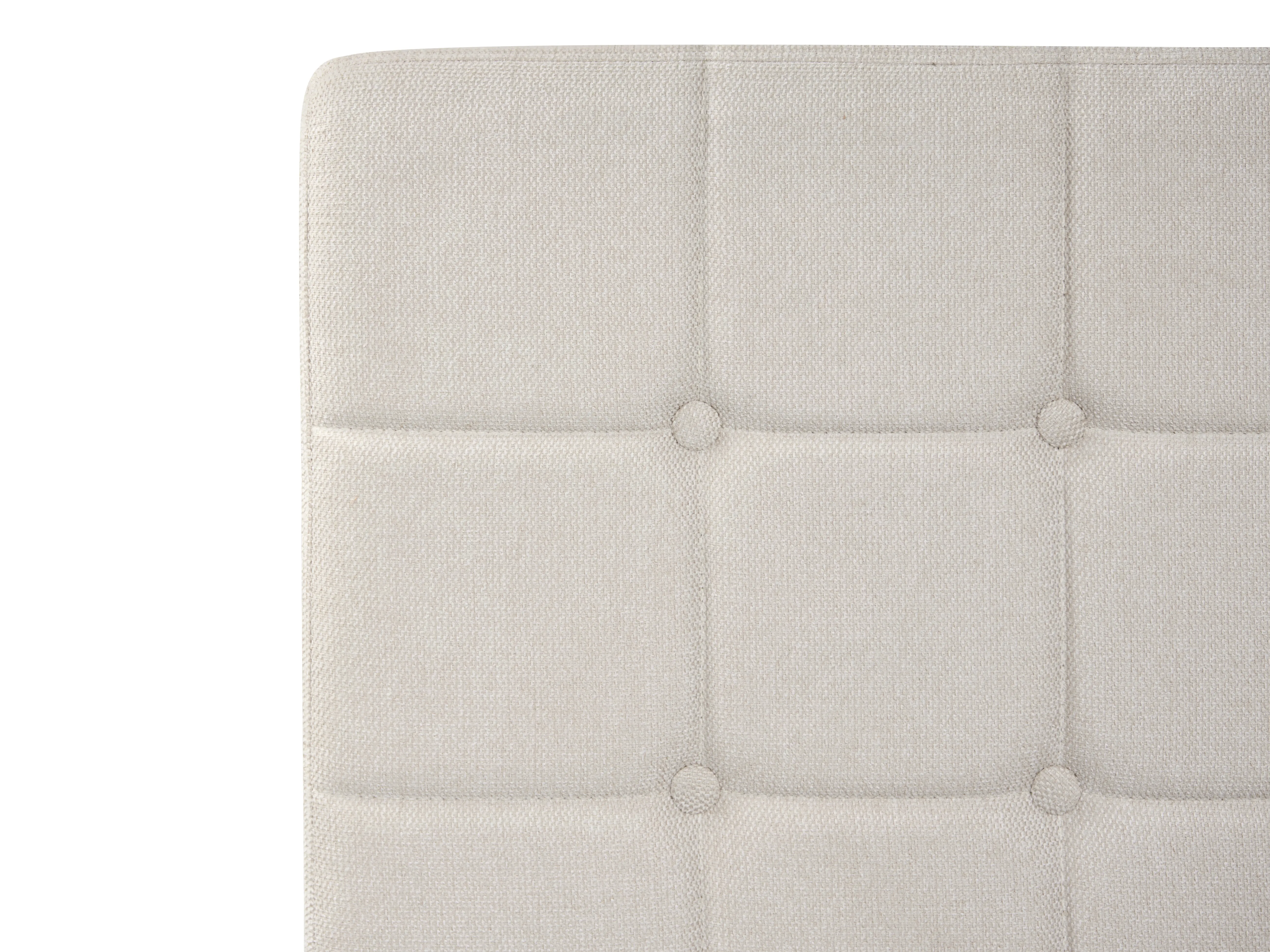 Verstelbaar bed Stof DUKE 180 x 200 cm Lichtbeige