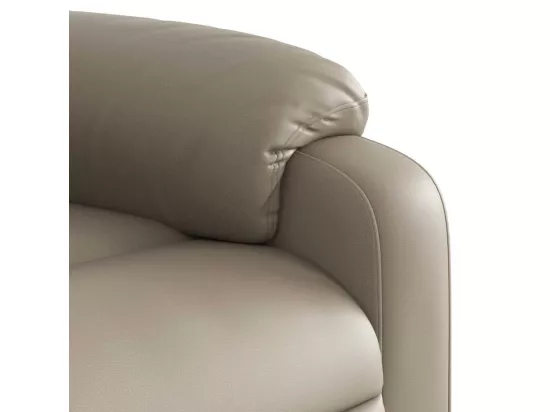 Fauteuil de massage inclinable Cappuccino Similicuir