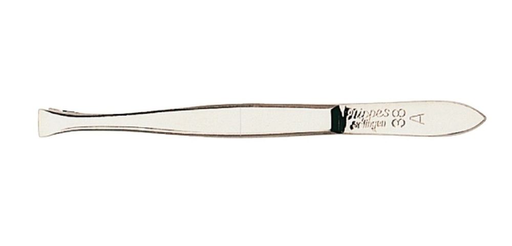 Nippes Pinzette 8cm gerade vernickelt 1 Stk