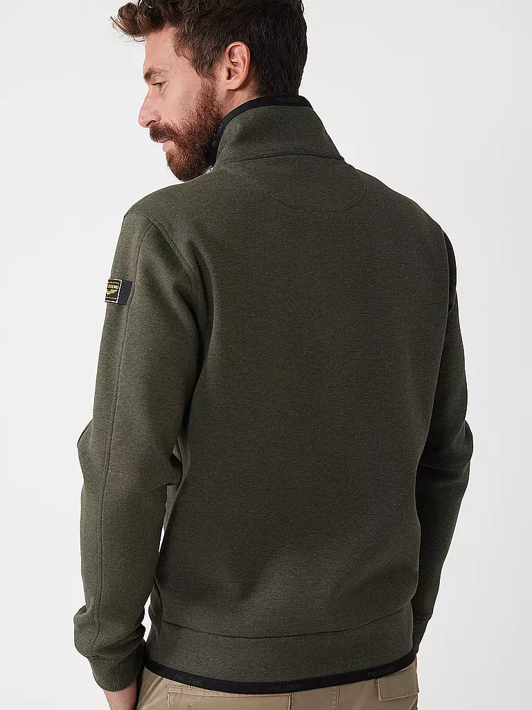 PME LEGEND Sweatjacke  olive