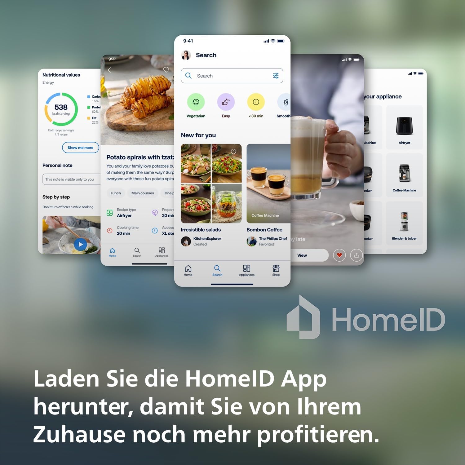 Philips Flip&Juice Hochleistungsmixer 7000 Serie mit Entsaftermodul, Flip&Juice-Technologie, ProBlend Ultra-Technologie, HomeID App, 8 Schnellauswahlprogramme, Schnellreinigungsfunktion (HR3770/10)