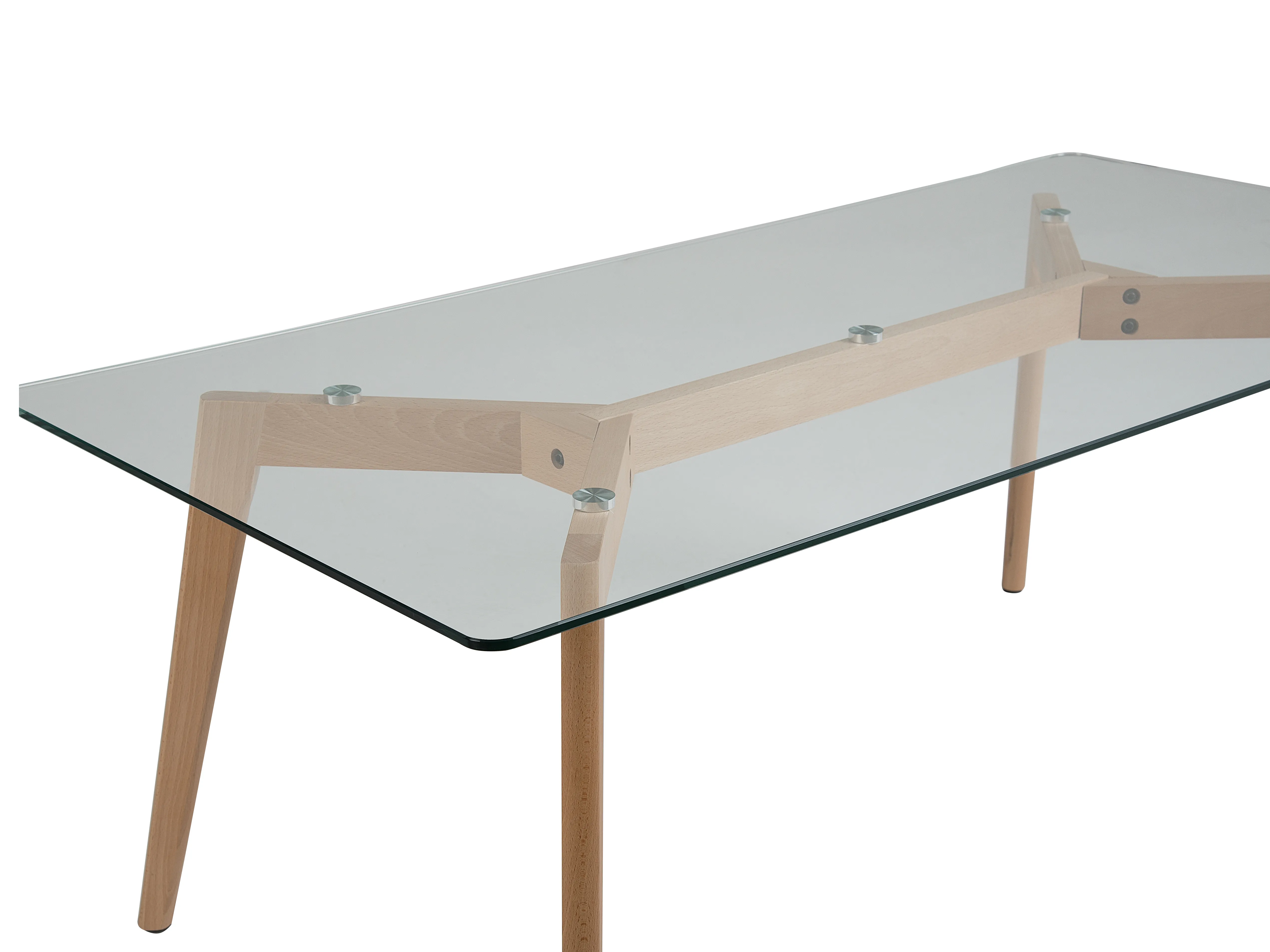 Salontafel HUDSON Glas Transparant