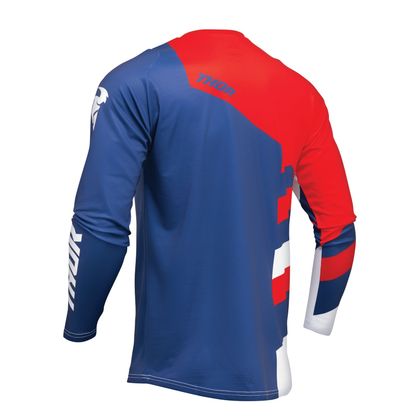 Maillot cross Thor SECTOR CHECKER 2024 - Bleu / Rouge
