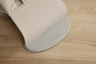 BabyBjörn Bliss Vippestol Vevet Mélange, Lys beige