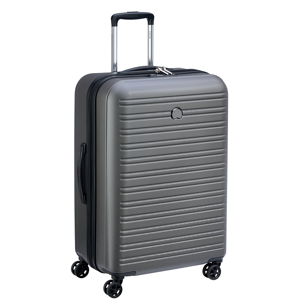 Delsey Segur 2.0 4 Wheel Trolley 70 grey