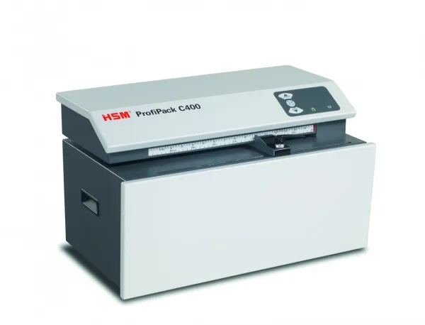 HSM ProfiPack C400 - Papomformer - 415 mm bredde - lysegrå, jerngrå