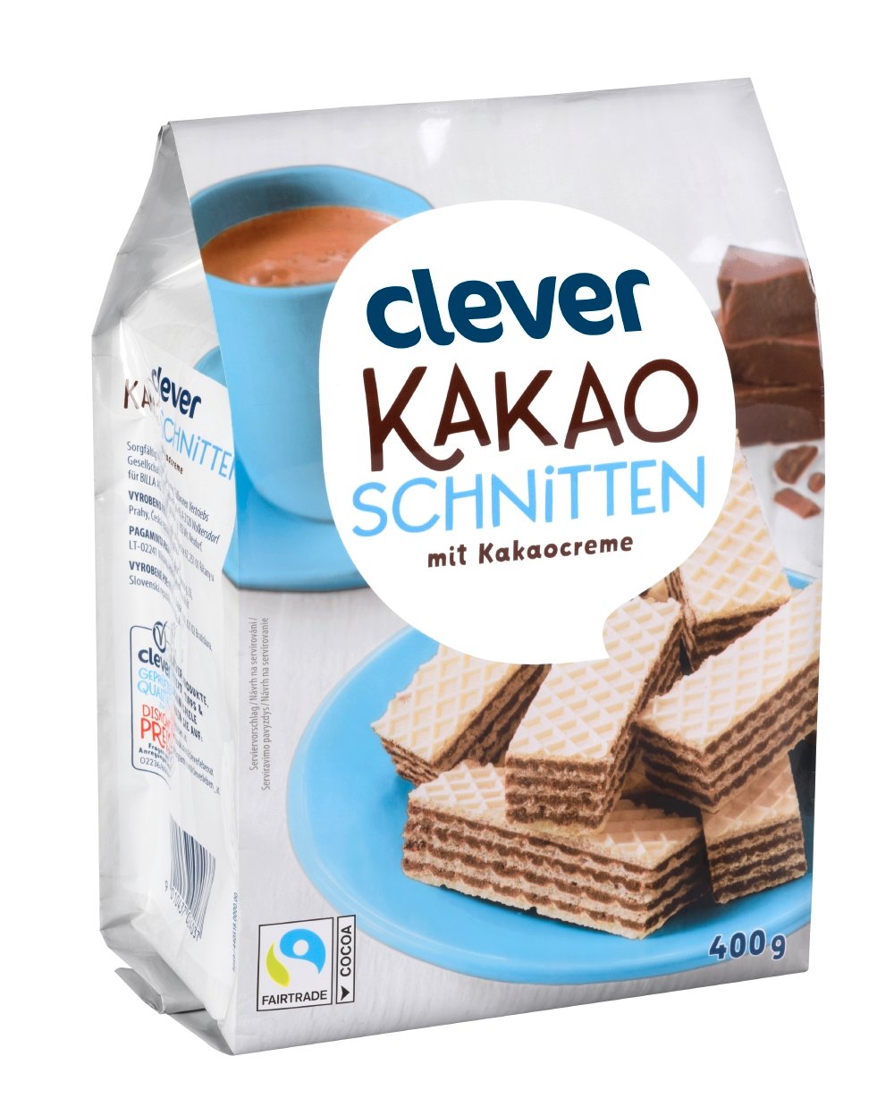 Clever Kakao Schnitten