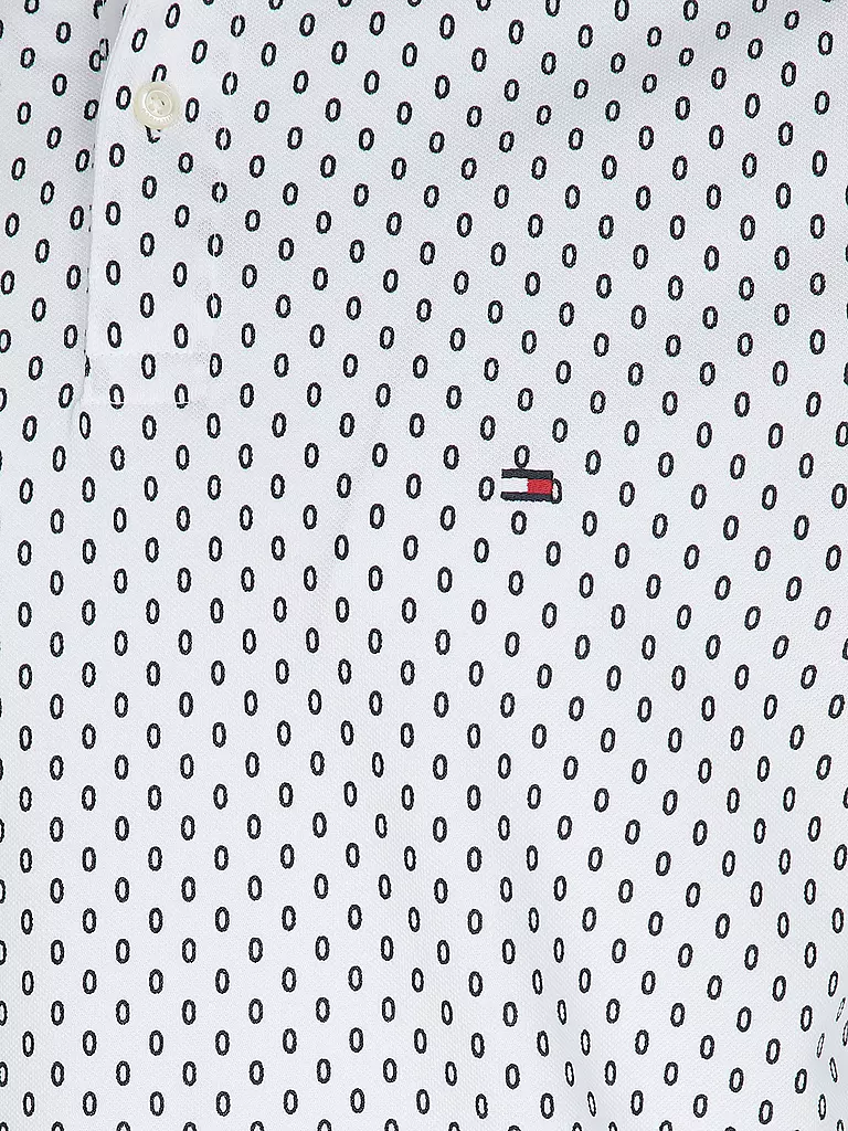TOMMY HILFIGER Poloshirt Slim Fit weiss