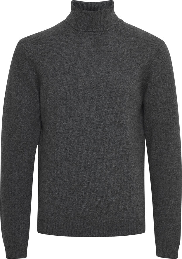 Casual Friday CFKARL roll neck bounty knit Pewter mix